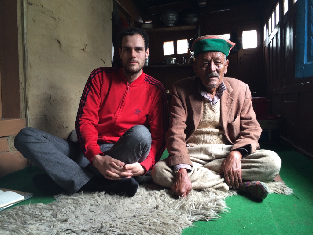 Conducting fieldwork in Chhtikhul village (Kinnaur)
