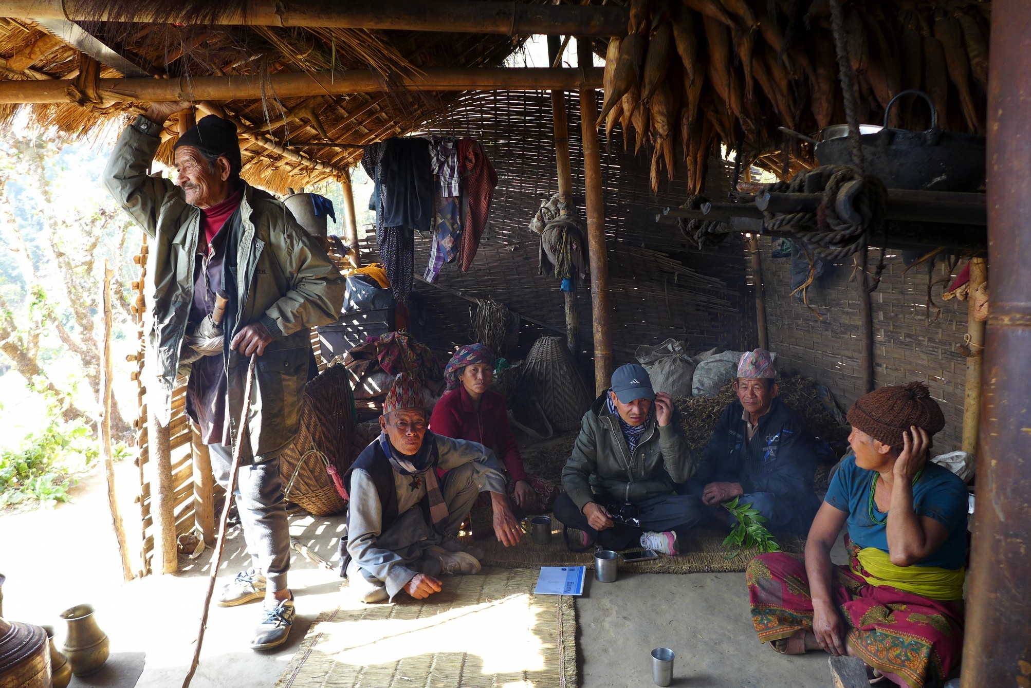 A Nachiring shelter in Aiselukharka