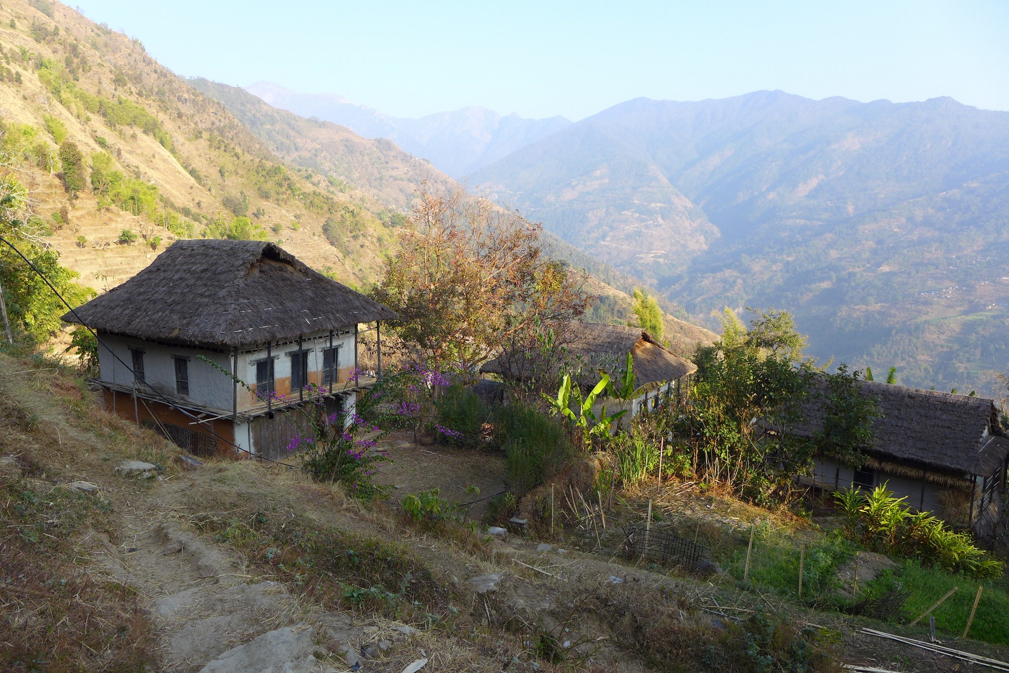 The village of Sumtel in the Rawa valley